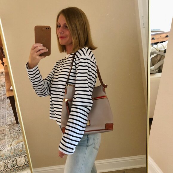 Dooney & Bourke Elephant Pebble Grain Crossbody - Picture 3 of 11